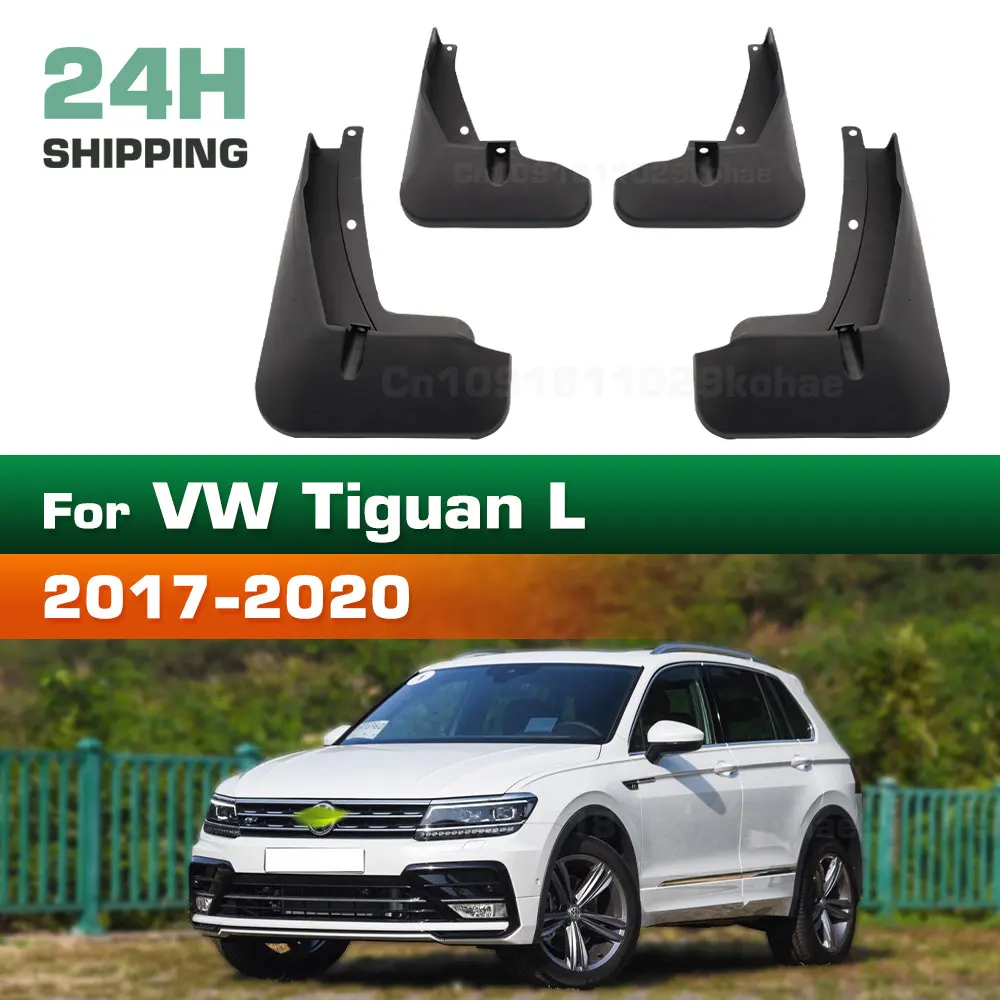 For Volkswagen VW Tiguan/Tiguan L 2017 2018 2019 2020 Fender Mudflaps Splash Guards Mudguards Mud Flaps car Accessories