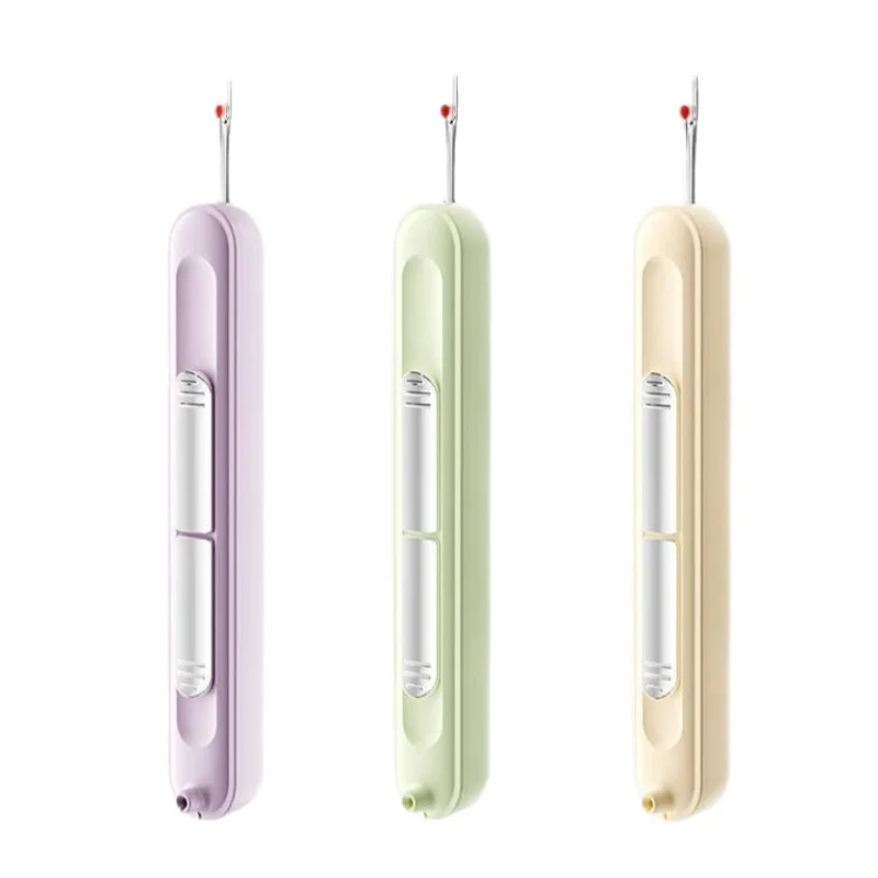 Threading needle threader elderly hand sewing special tools for home use multifunctional picking thread remover