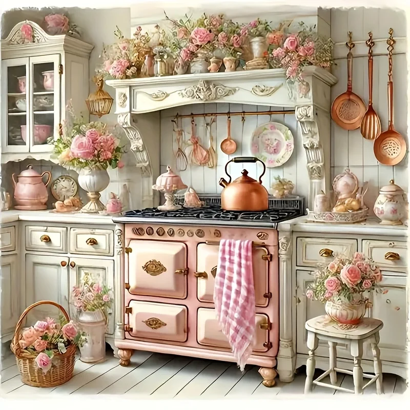 

Featuring Rich Kitchen Patterns Jigsaw Puzzlefor Adults Challenging Family Activity Games for Gameroom Bedroom Livingroom Gifts