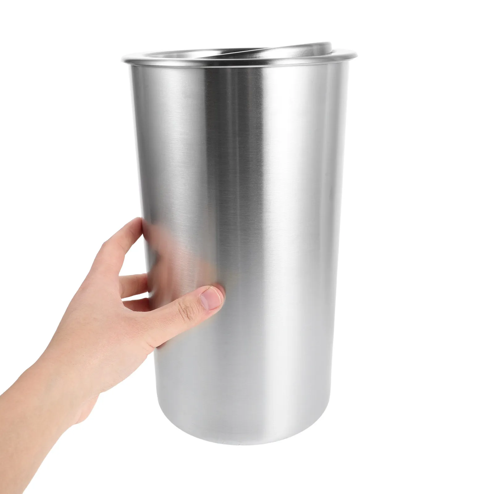 

Built‑in Embedded Countertop Waste Basket with Lid Hidden Trash Can Cover Bin for Counter Top Household Daily Use Supplies