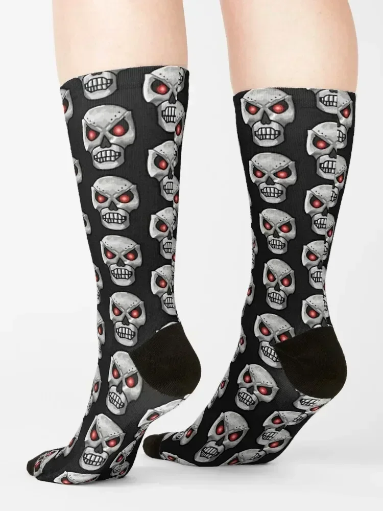Terraria Skeletron Prime Socks winter soccer anti-slip Stockings man FASHION Women Socks Men's