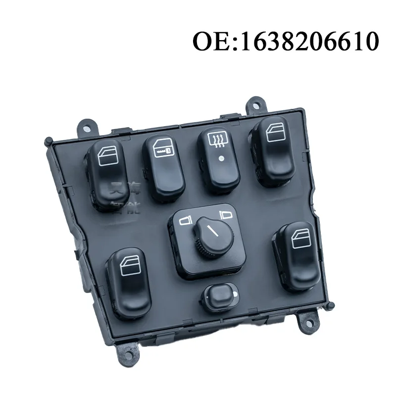 

1638206610 For Mercedes-Benz ML320 W163 ML400 ML430 ML500 1638200910 Electric Window Regulator Switch Button Car Parts