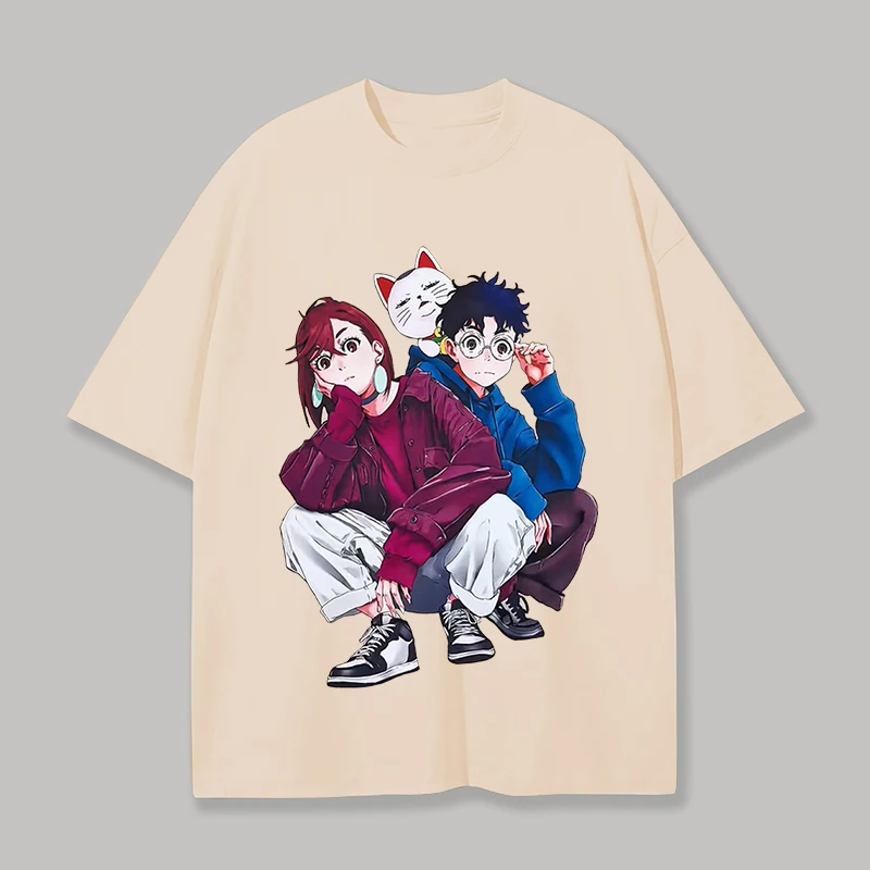 Anime Lover DAN DA DAN New Model T shirt Year round clothing personality Clothes Plus Size Unisex hot product Couples Breathable