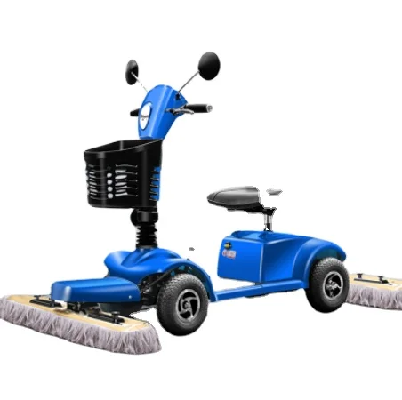 

Electric Mop Cart Dust Collection System New Push Cart Shopping Mall School Hospital Ride Core Components Including Pump Motor