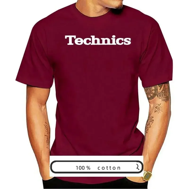 Technics T Shirt Dj 1200 Turntable Music House Techno Electronic Hip Hop New