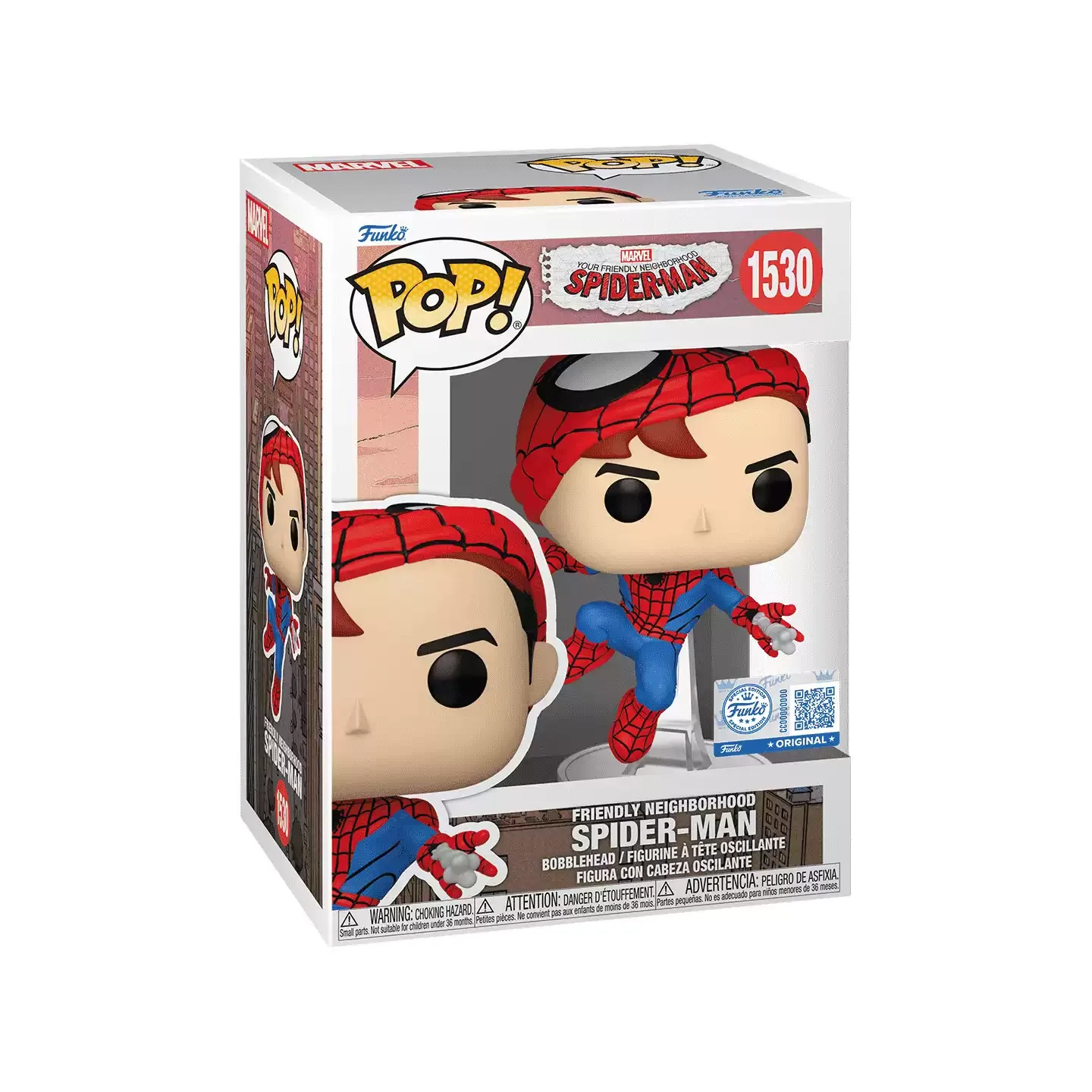 Marvel Funko Pop Comics & Superheroes Spider-Man Exposed Version Peripheral Figurines Toys for Boys Gift Collectible Ornaments - Image 5