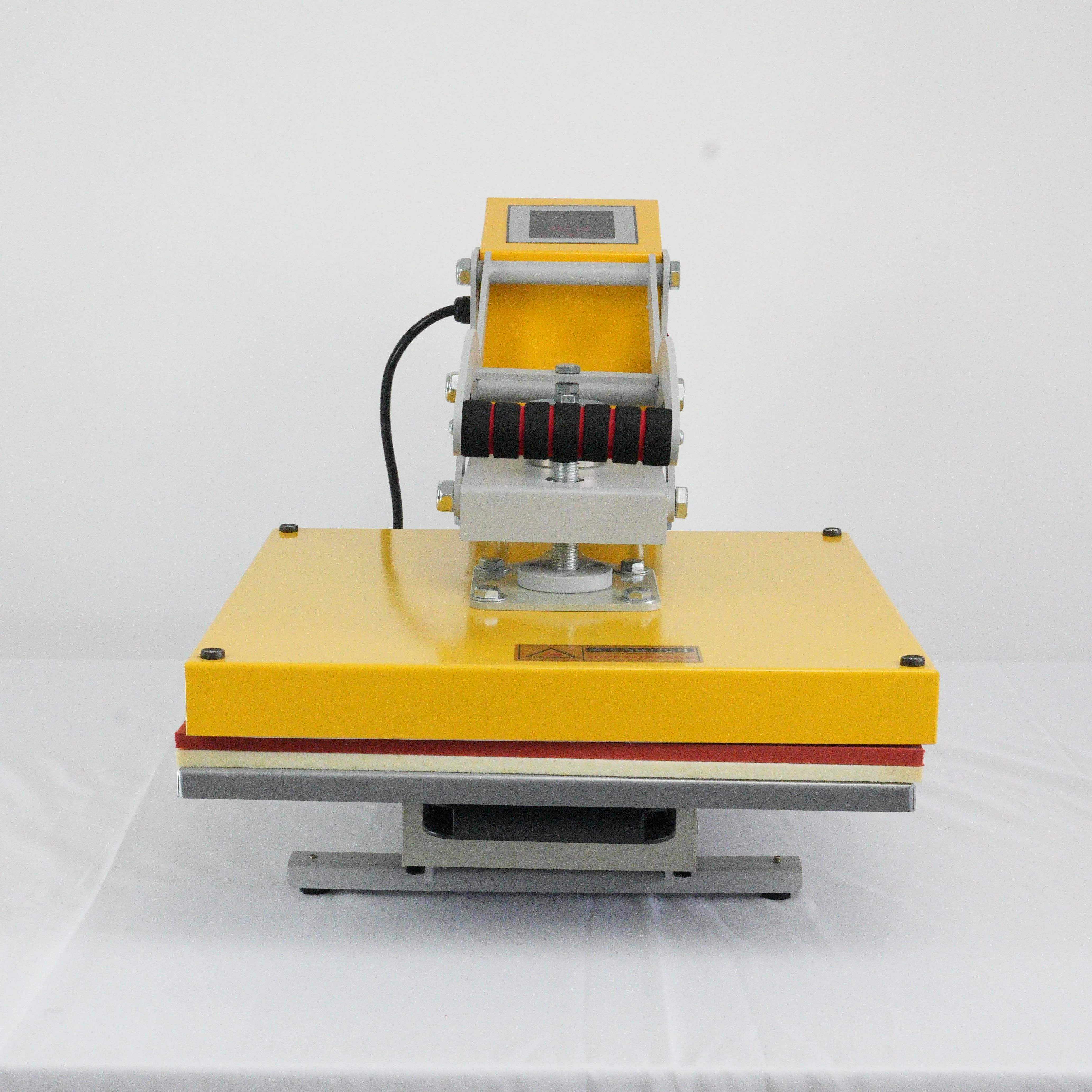 Easysub New Design High Pressure Sublimation Slide Rail T Shirt Auto-Open 15*15 Inch Heat Press Machines