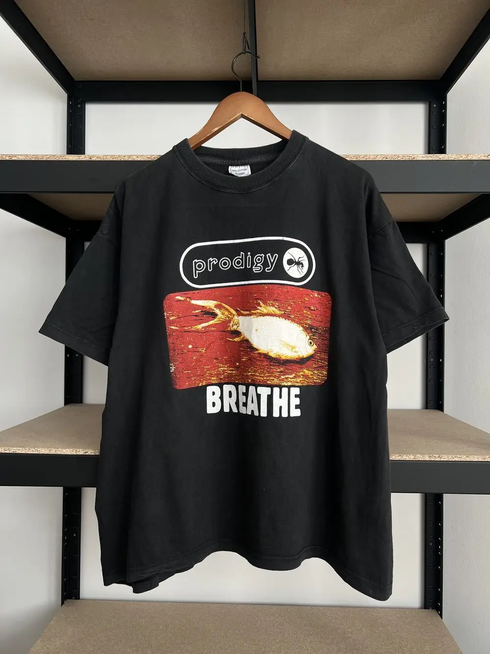 Черная футболка унисекс The Prodigy Breathe Electronic Music 90-х годов S-5XL KH11930