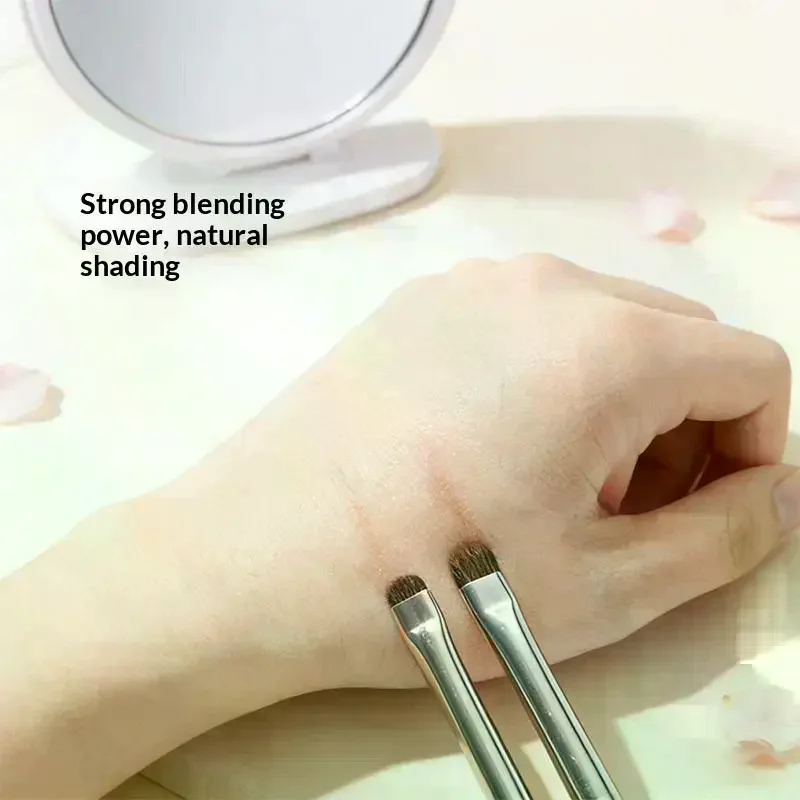 3/4/6Pcs Nose Shadow Brush Soft Angled Flat Head Nose Contour Smudge Makeup Brushes Highlighter Blush Cosmetics Tool