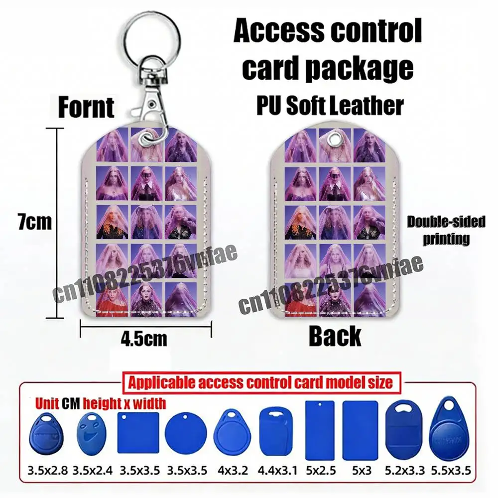 For M-Madonna Confessions II For AirTag Card Holder Cover ID Clips Credit Bank Access Electric Car