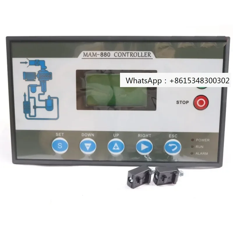 

GiantAir PLC PS4 Controller Electronic Controller Panel MAM880 air compressor control panel For PLOT 110KW 132KW