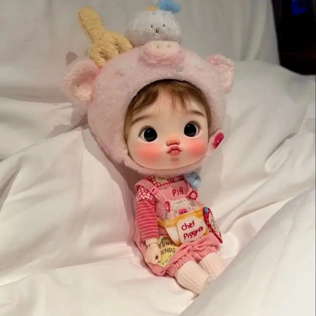 

Новый BJD SD Girl Big Head 1/6 zhuzhubao 25 см кукла-рот, смоляная игрушка, подарок на день рождения, точечный макияж