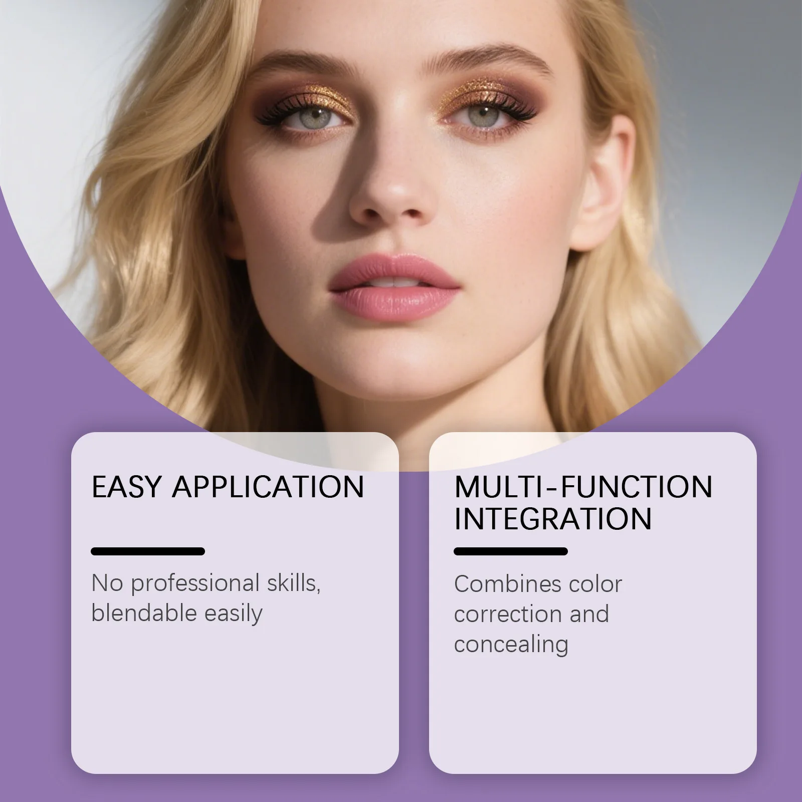 Zephoco Light Makeup Toning Concealer (Green Tone) Natural Light and Submissive Modification Clear Concealer