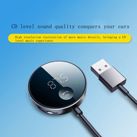 S-23 Bluetooth 5.0 Car Audio Transmitter Wireless FM Transmitter AUX Audio Receiver MP3 Player Car Handsfree Kit