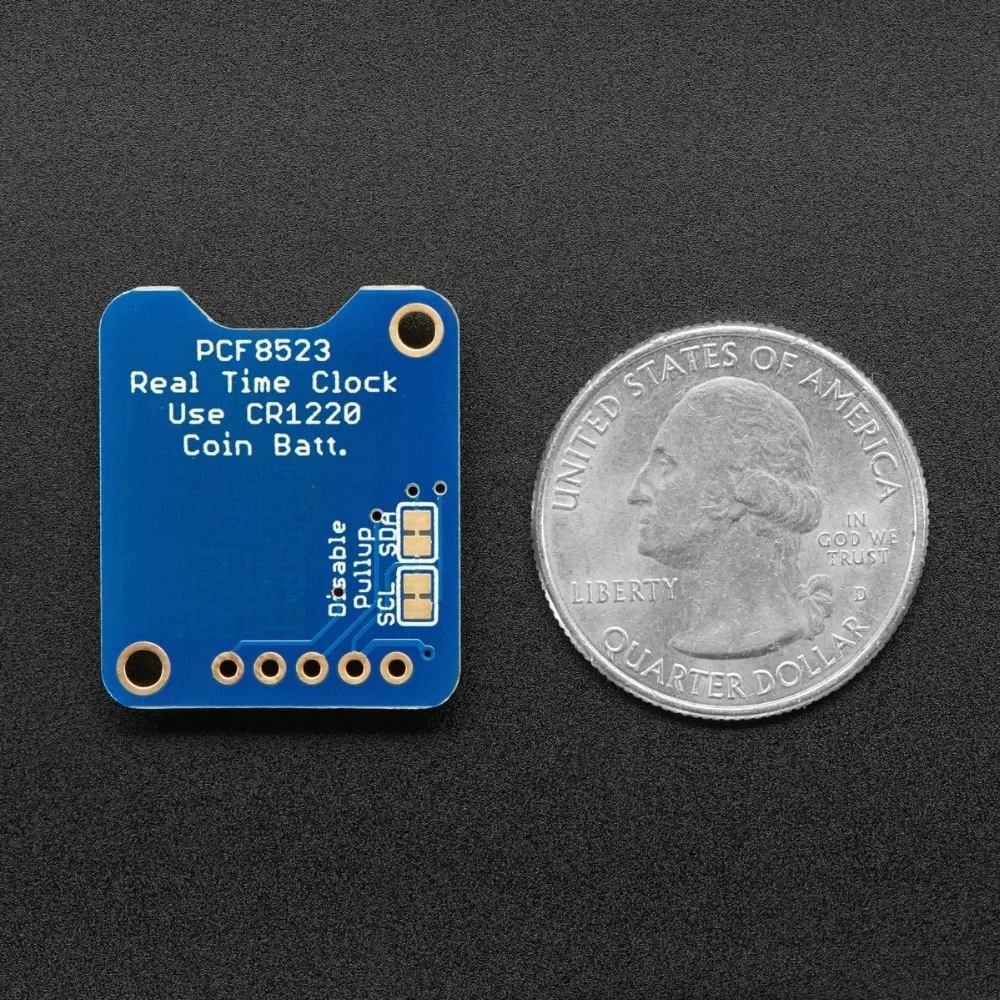 1PCS PCF8523 นาฬิกาเวลาจริงประกอบ Breakout Board ไม่มีแบตเตอรี่เหรียญ