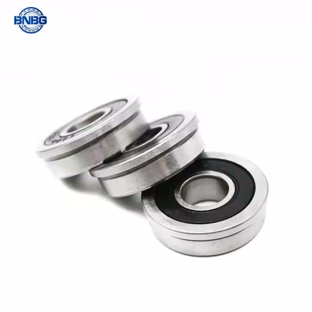 10Pcs F688-2RS Bearing 8x16x5 mm ABEC-7 Flanged Miniature F688 RS Ball Bearings F688RS For 3D Printer