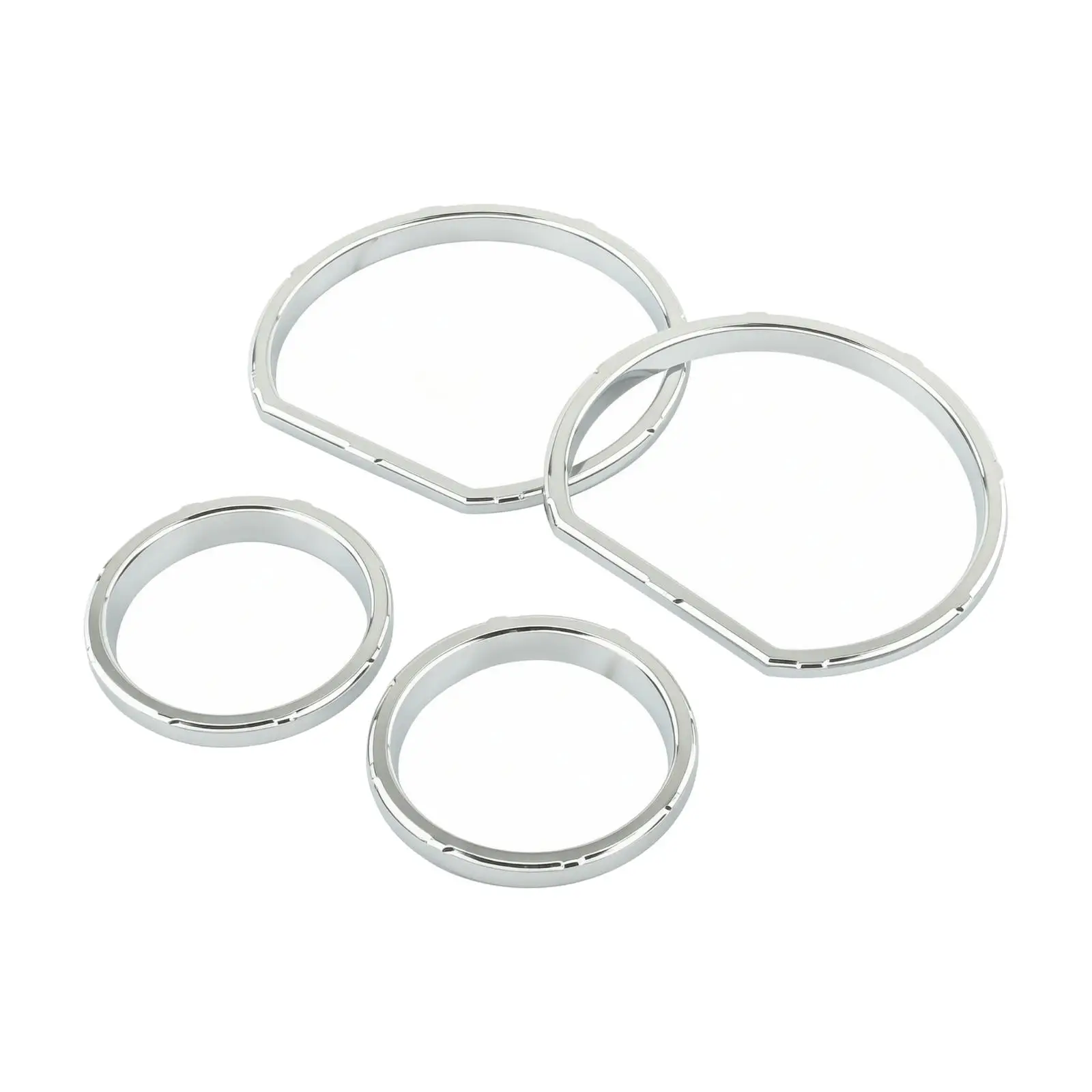 Aluminum Motorcycle Dash Trim Gauge Surround for Street Glide Top Model Restoration Projects