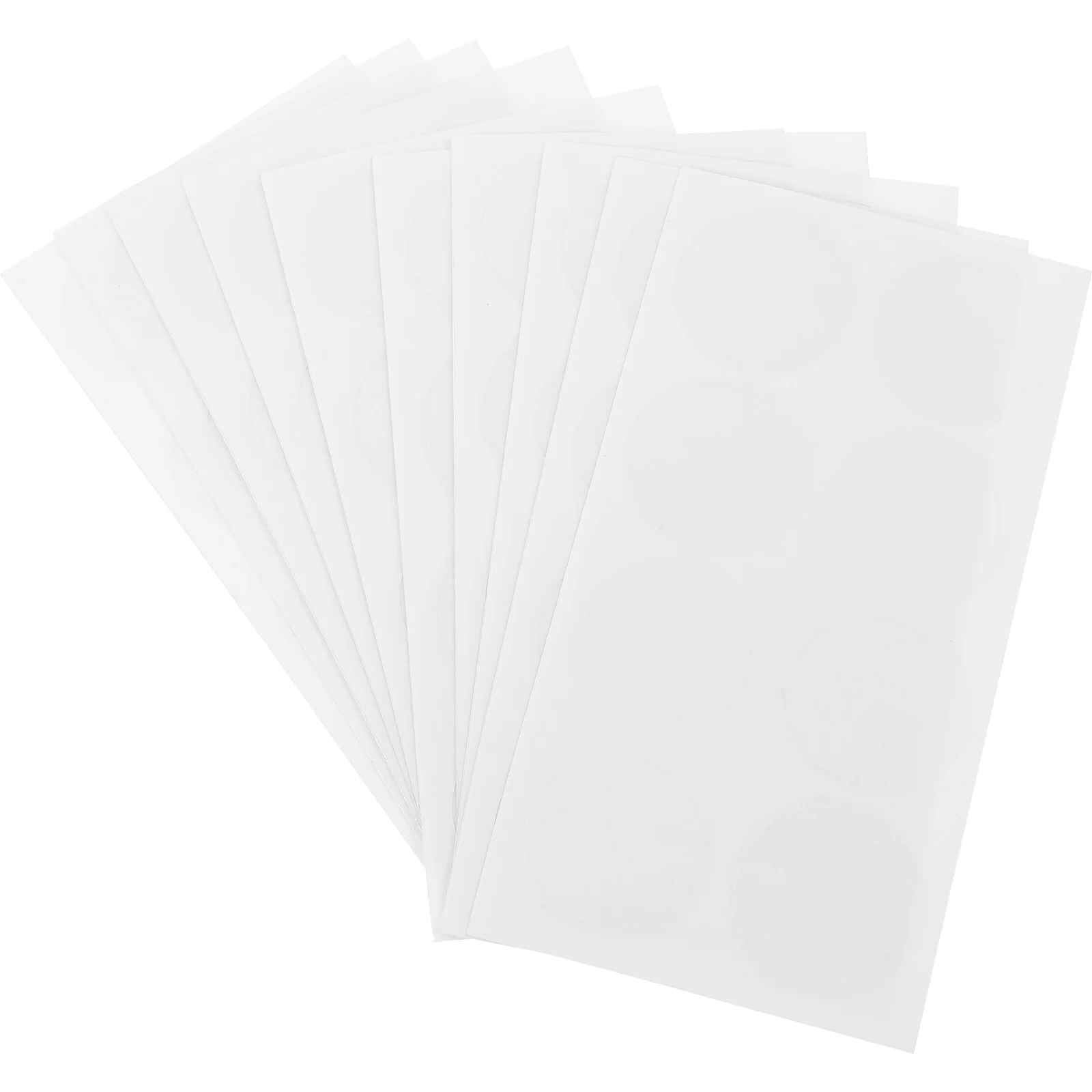 

10 Sheets Ultraviolet Light UV Test Stickers Sun Blocking Paper Anti-collision Window