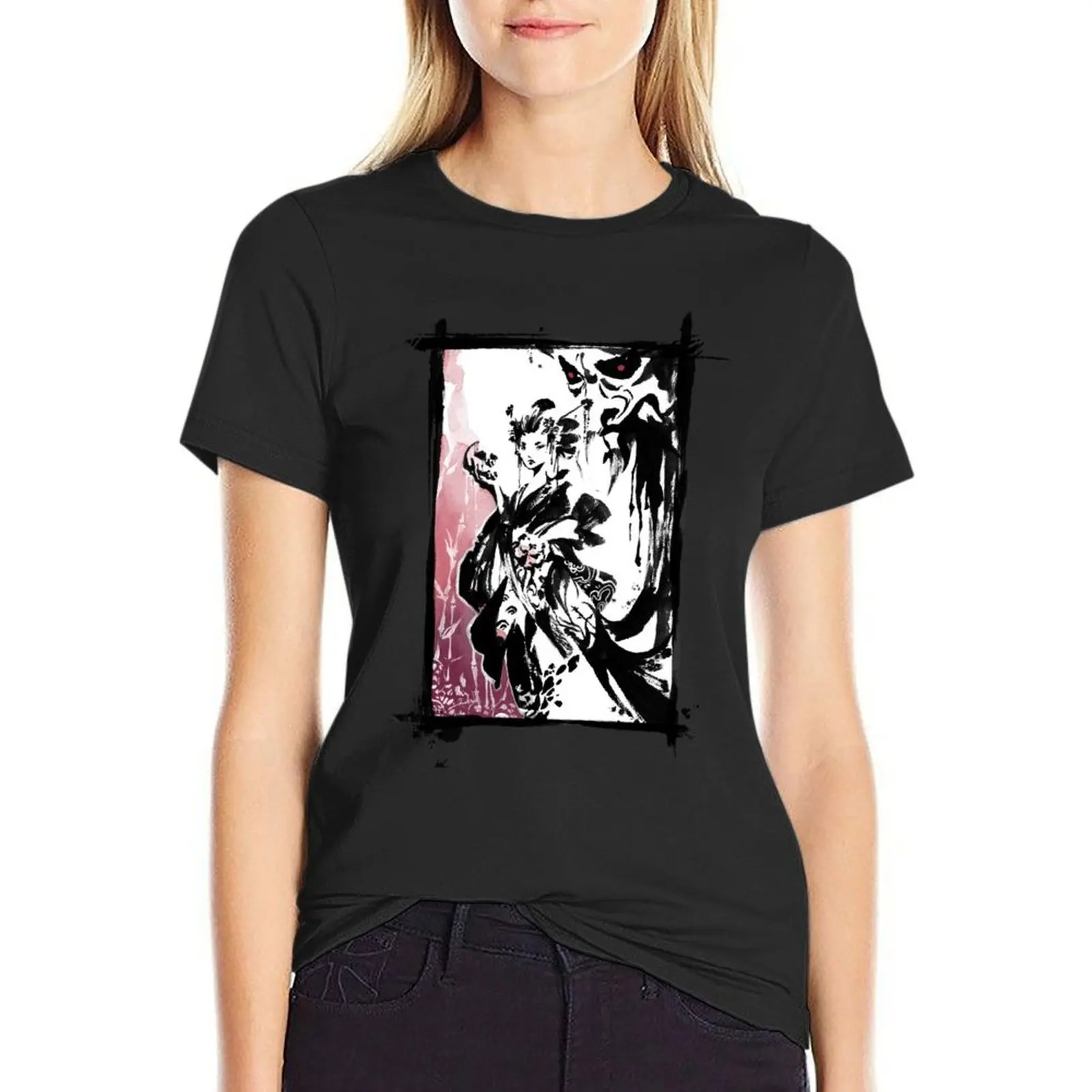 

Her T-Shirt anime sweat Aesthetic clothing workout shirts for Women