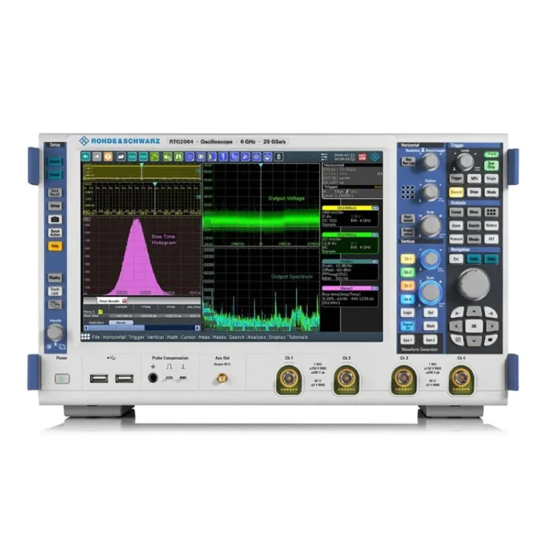 

R&S RTO2000 20 Gsample/s 2 Gpts 600 MHz -6 GHz 16 Digital Channels Oscilloscope RTO2002