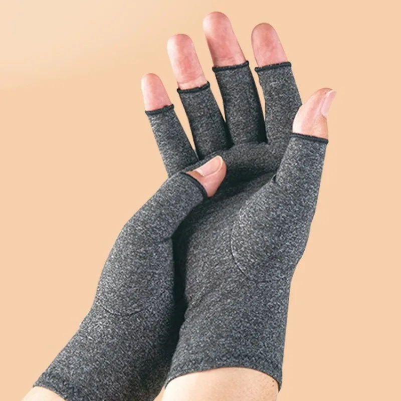 1 Paar Kompressionshandschuhe für Damen und Herren, Karpaltunnel, rheumatoide Erkrankungen – Handgelenkstütze mit Kompression, rutschfester Griff