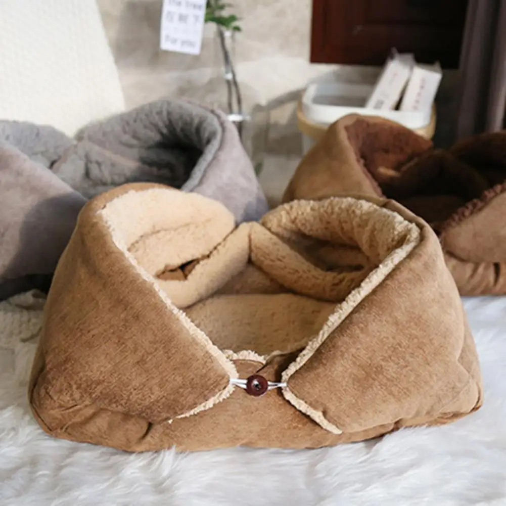 Premium Pet Bed Lightweight Non-slip Washable Keep Warm Cat Mat Cushion  Cat Mat Double-sided