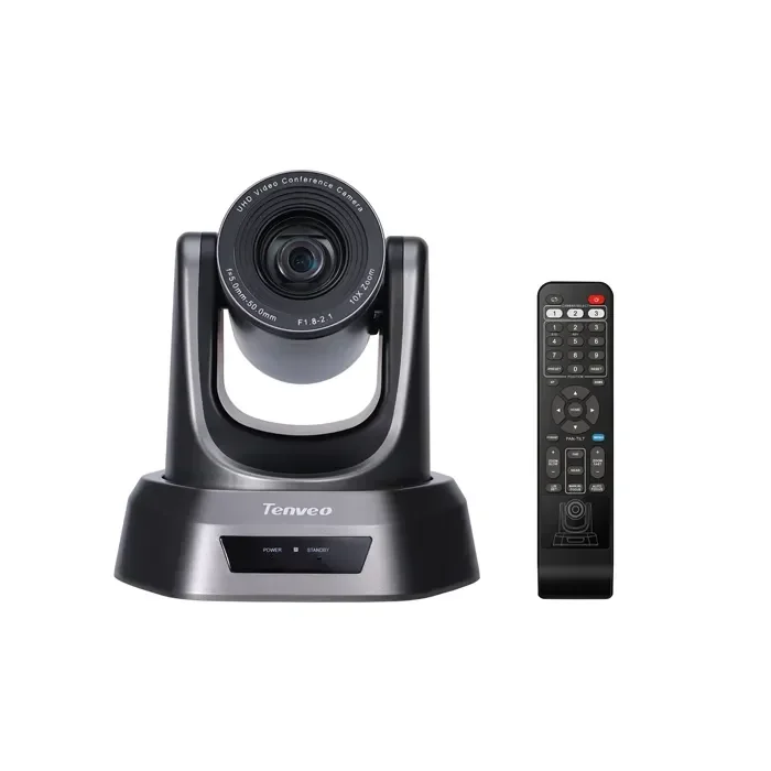 2025 High cost-effectiveness Tenveo PTZ USB 10X ZOOM 1080p 60fps conference camera  for live or meeting