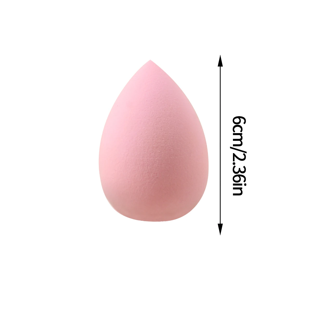 6 قطع من بيضة التجميل الكبيرة، إسفنجة مكياج، بيضة إسفنجية ناعمة ومرنة للغاية، أداة مكياج محمولة ومتينة