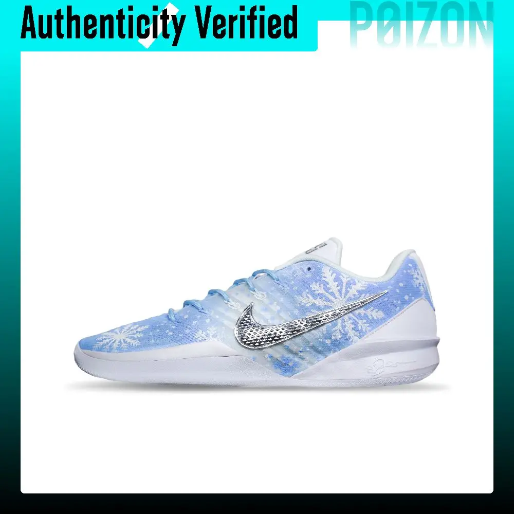Nike Sabrina 3 Cushioning Breathable Low top Basketball Shoes Unisex Ice Blue HF2882-101(Team71-)