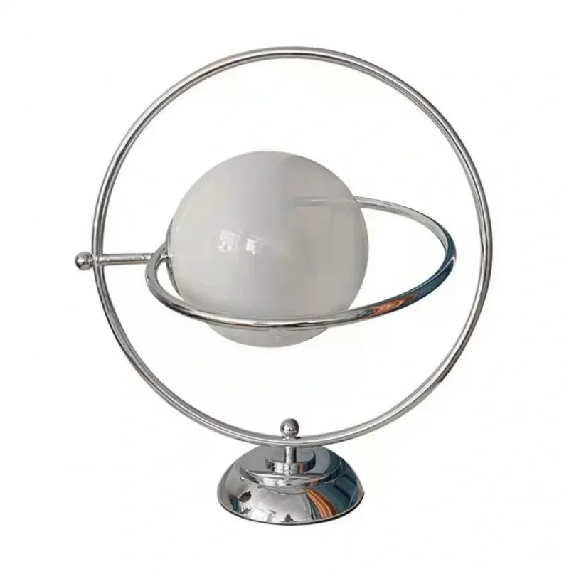 

Rotary Planet Table Lamps Italian Desk Light with E27 Bulb for Bedroom Living Room