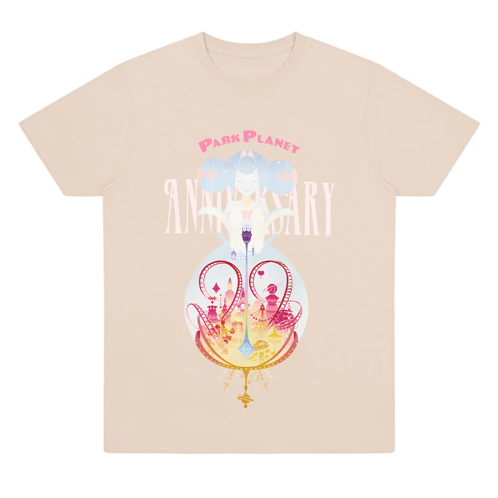 بارك كوكب الذكرى تي شيرت فرسان غينيفير المثيرة النفسي الجرافيك تي شيرت الرجال النساء الراحة ملابس قطنية