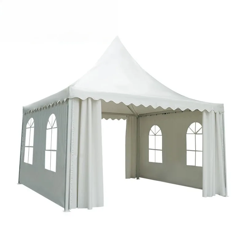 stall, four-corner movable European-style all-aluminum pointed canopy, hanging canopy, 3*3 size outdoor canopy