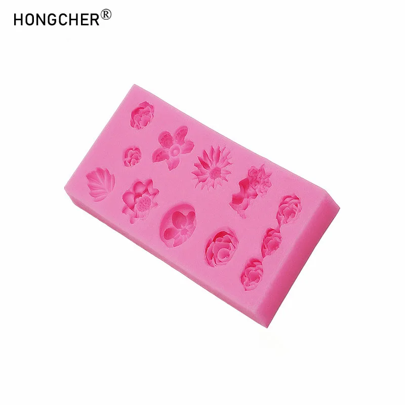 حافظة هاتف صغيرة من الراتنج والزهور ، دبوس شعر عصابة رأس ، ملحقات مجوهرات الأظافر ، قالب بالتنقيط ، خبز كيك شوكولاتة ذاتي الصنع ، قالب سيليكون #4