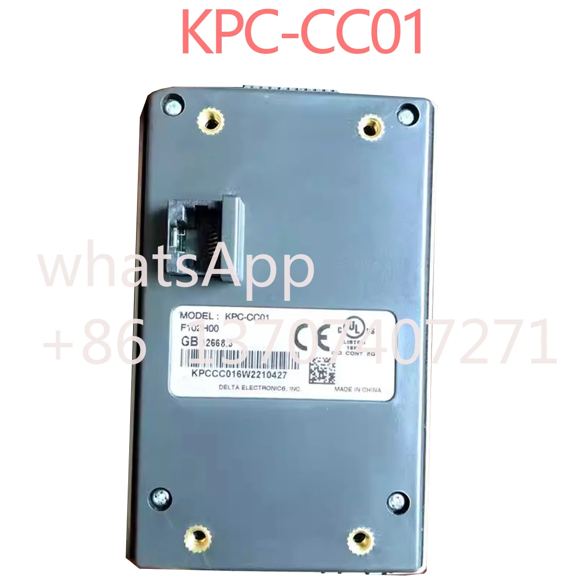 KPC-CC01 VFD-C2000 Display Debugging Panel Brand New Original Professional Institutions Can Be Provided For Testing