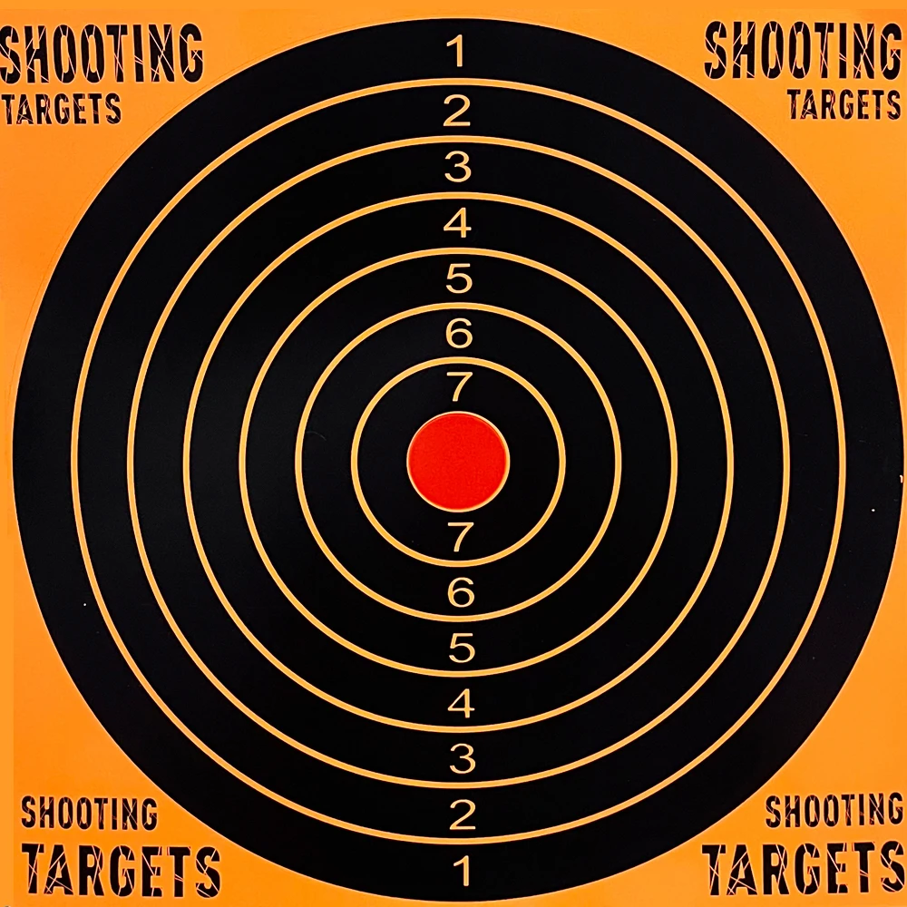 الهدف 8 بوصة الهدف النقطي 10 قطعة لهدف مسدس هواء/الهواء لينة/BB تتفتح