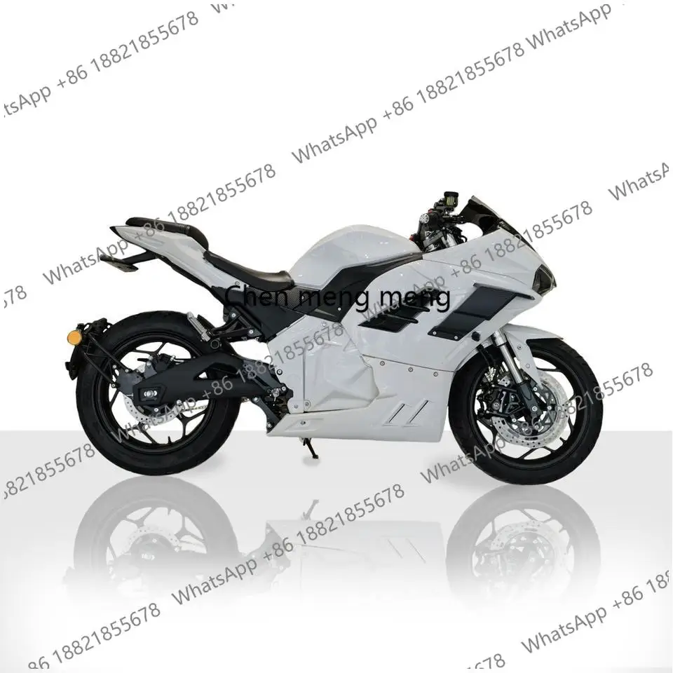 Customized Electric Motorcycle Mid Chain Motor Sports Car 72V60Ah Lithium Battery