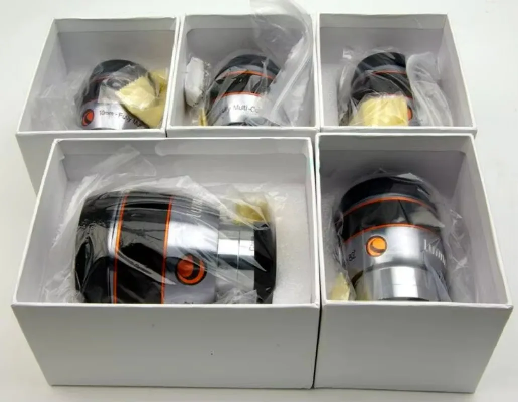 Celestron Wide-Angle Eyepiece Set for Telescope 7mm 10mm 15mm 19mm 23mm 31mm High-Definition High-Power Viewing Accessory