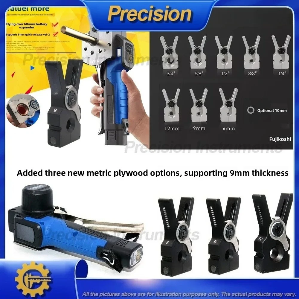 for Automatic Flaring Tool for Copper Tubing Dual Scale Refrigeration HVAC R410A Flare Kit Rechargeable Battery