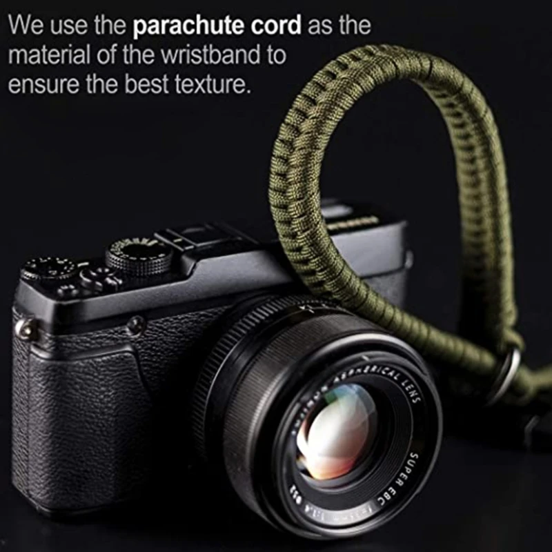 DX11 Camera Shoulder Strap Hand-Woven Wristband Quick Release Mountaineering Rope