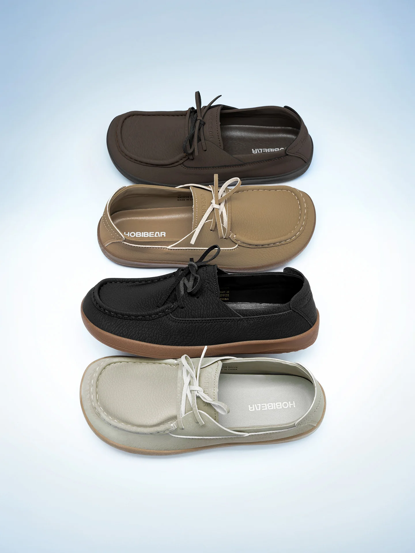 HOBIBEAR Barfuß-Loafer für Damen, zum Hineinschlüpfen, für breite Füße, verstellbare Zero-Drop-Schuhe mit runder Zehenpartie – Detail 2