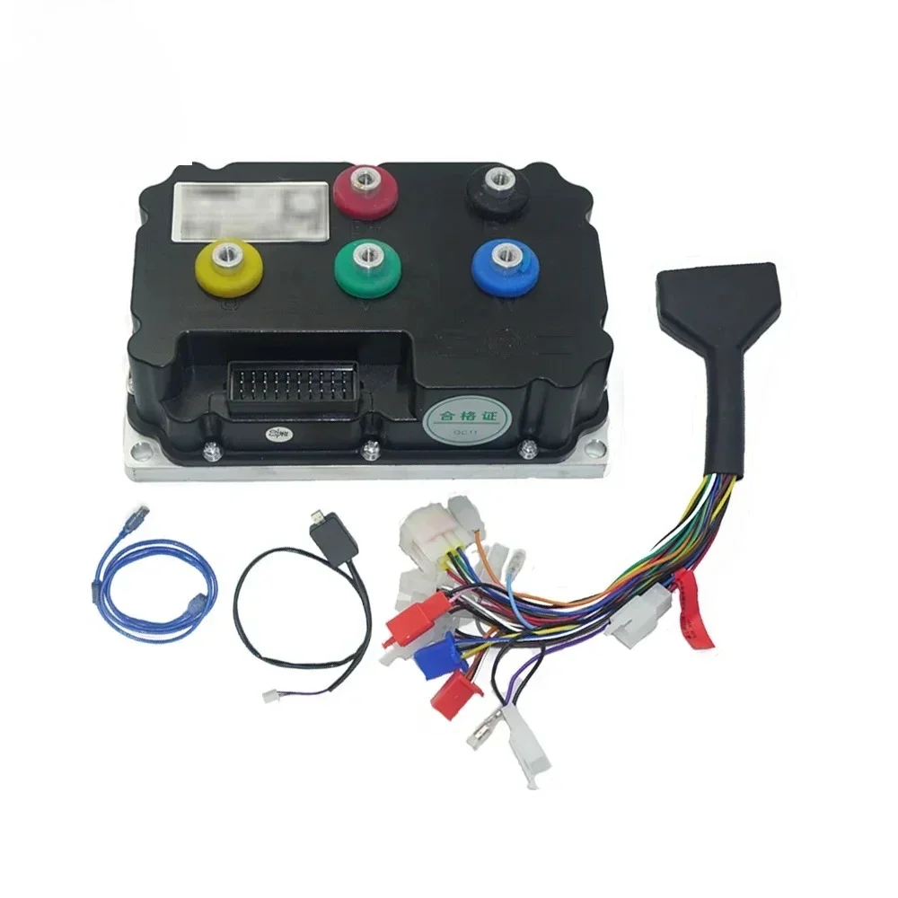 ND72360B Electric Motorcycle Controller 360A 3k-4kW BLDC Programmable For QS 165 Encoder Mid Drive Motor