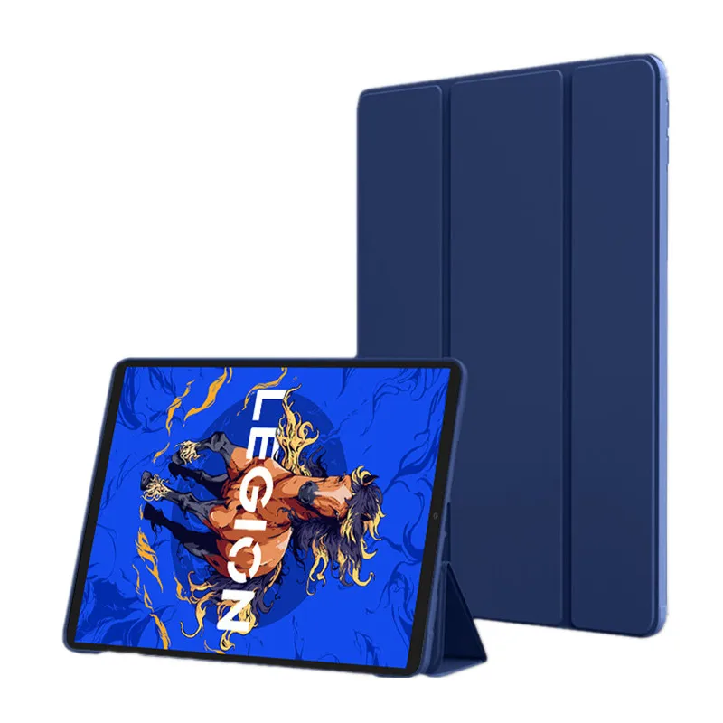 For Lenovo LEGION Y700 2026 Case 5th Gen 8.8 inch TB323FU Magnetic Trifold PU Leaher Soft TPU Back Stand Funda Tablet Cover
