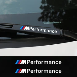 Mperformance-Etiqueta do limpador do pára-brisa do carro para BMW, X1, X3, X5, X4, X6, X7, M2, M3, M4, M5, M6, E28, E30, E34, E36, e31, PCes 4