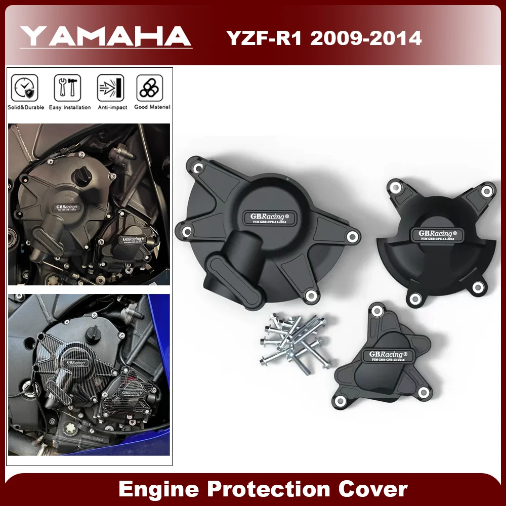 

GB Racing R1 2009-2014 Motorcycle Engine Protect Cover For YAMAHA YZF-R1 Body & Frames Clutch Pulse Protection Cover Accessories