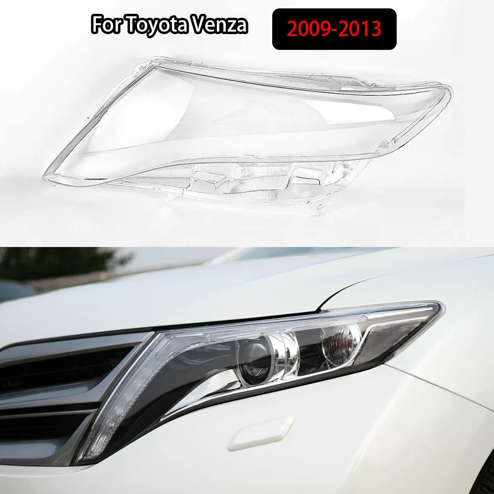 

Headlamp Shell Transparent Headlight Cover Lamp Shade Lampshade Lens Plexiglass For Toyota Venza 2009-2013