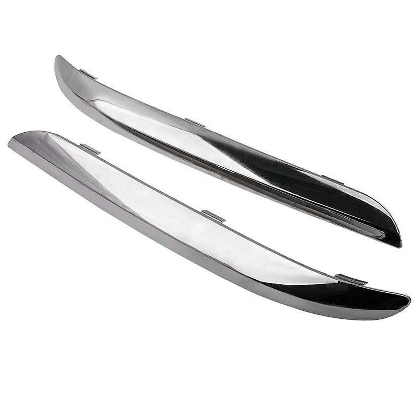 

Fit for 2011-2014 Chrysler 300 Front Bumper Molding Chrome Trim Set LH &