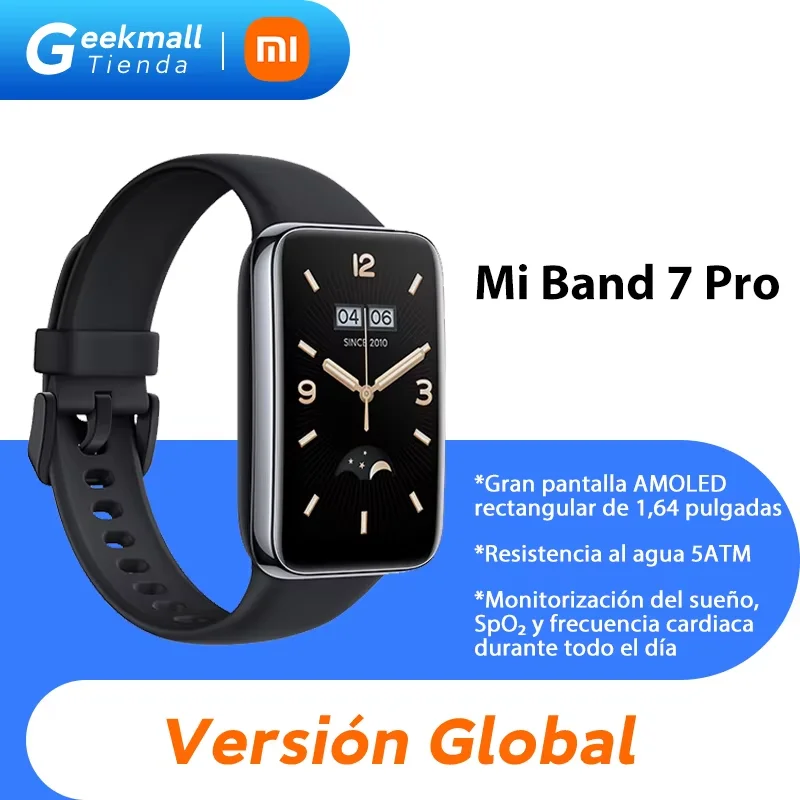 Versión global Xiaomi Band 7 Pro Pantalla AMOLED de 1,64\