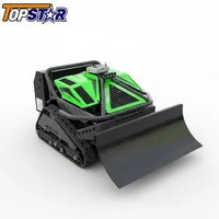 Remote Control Lawn Mower Automatic Smart Robot Lawn Mower Electric RC Grass Cutter for Garden Farm Hillside 3