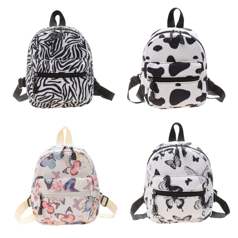 Stylish Women's Mini Rucksack Nylon Travel School Bag Casual Daypack Accessory