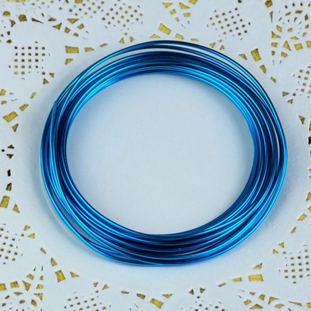 

24pcs Colored Aluminum Wire for Jewelry Making Crafts Durable Flexible Beading Chain Bracelet Necklace Ear Wires Soft